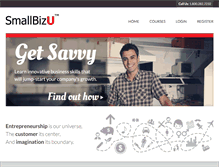 Tablet Screenshot of newsmallbizu.org